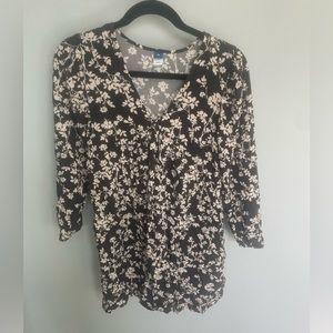 Floral fall dress